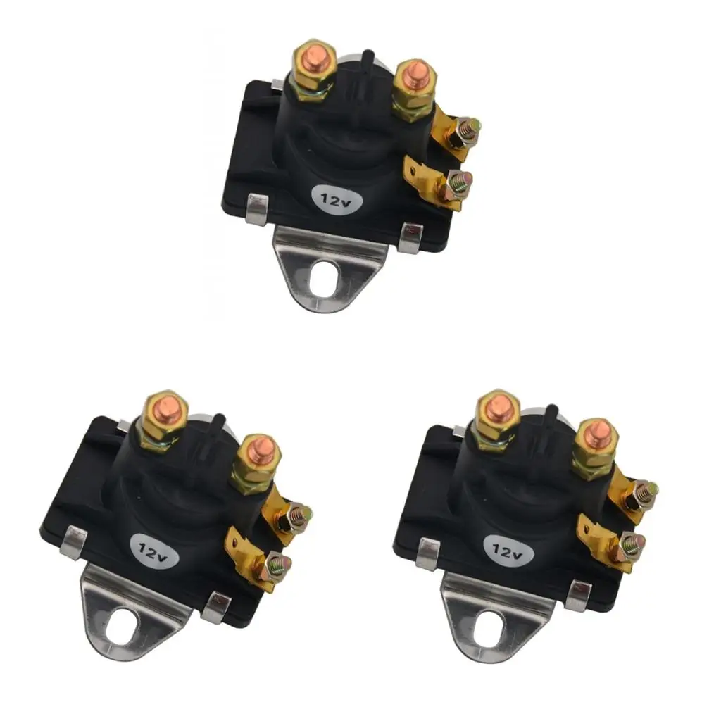 

3x Trim Relay Solenoid Switch for Mercury Mercruiser 12V 4 Terminal 89-94318