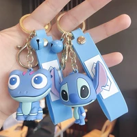creative cartoon stitch personality doll keychain cute key chain car pendant small gift