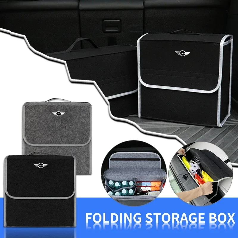 Автомобильный багажник-органайзер складная сумка для хранения большой емкости