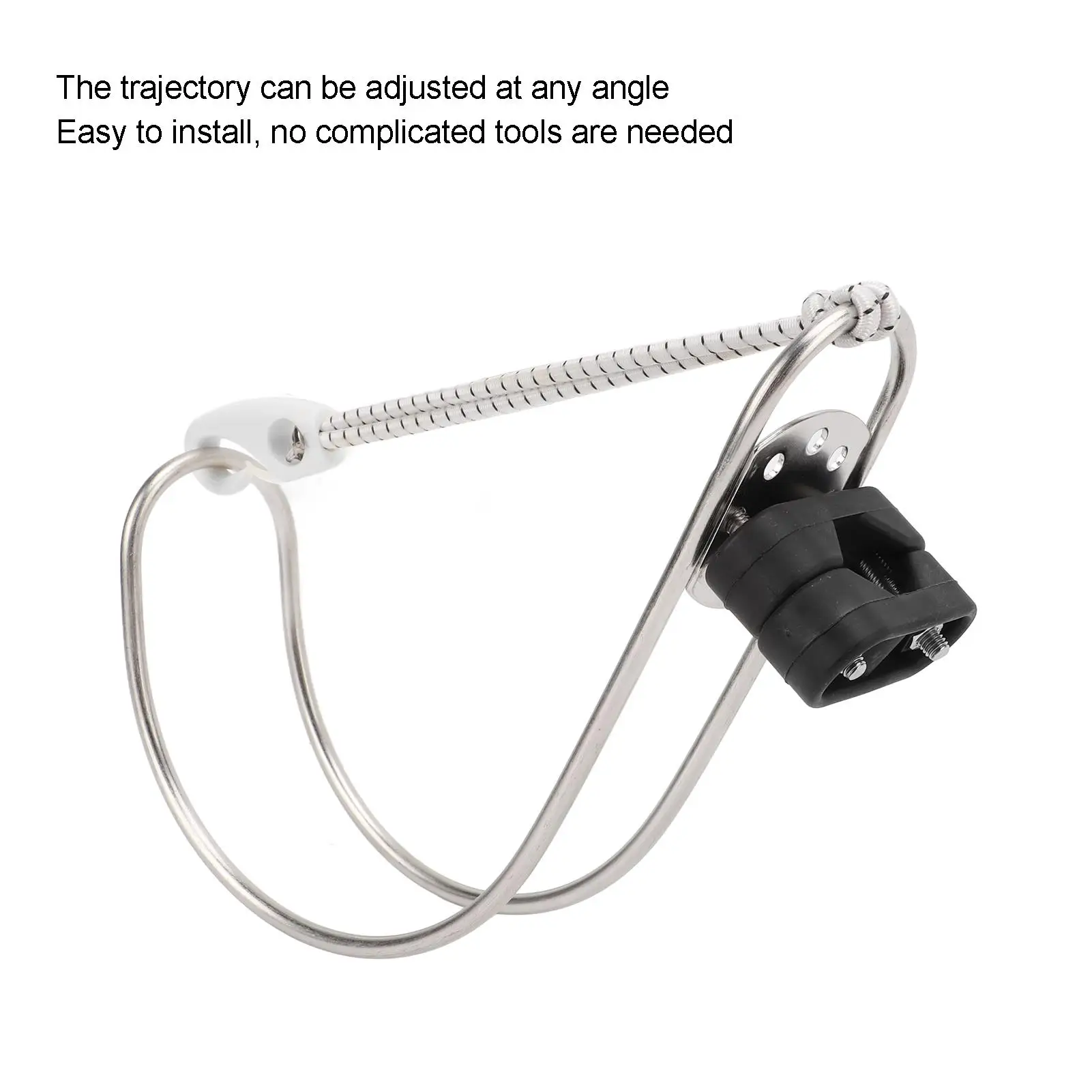 Спасательный держатель Любой регулировка угла Металлический материал Широко