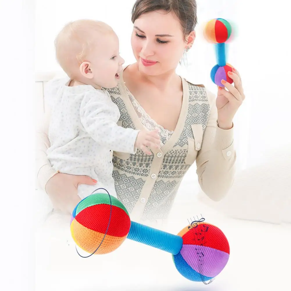 

Безопасный мягкий Колокольчик для рук детская Успокаивающая игрушка детская погремушка уютный захват эмоциональный комфорт
