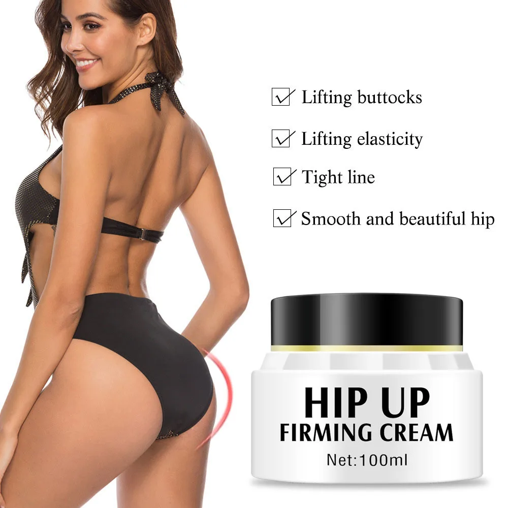 100ML Vitamin E Hip Up Firming Cream Improving Relief Sagging Rough Lighten Melanin Buttocks Whitening Massage Lift Moisturizer