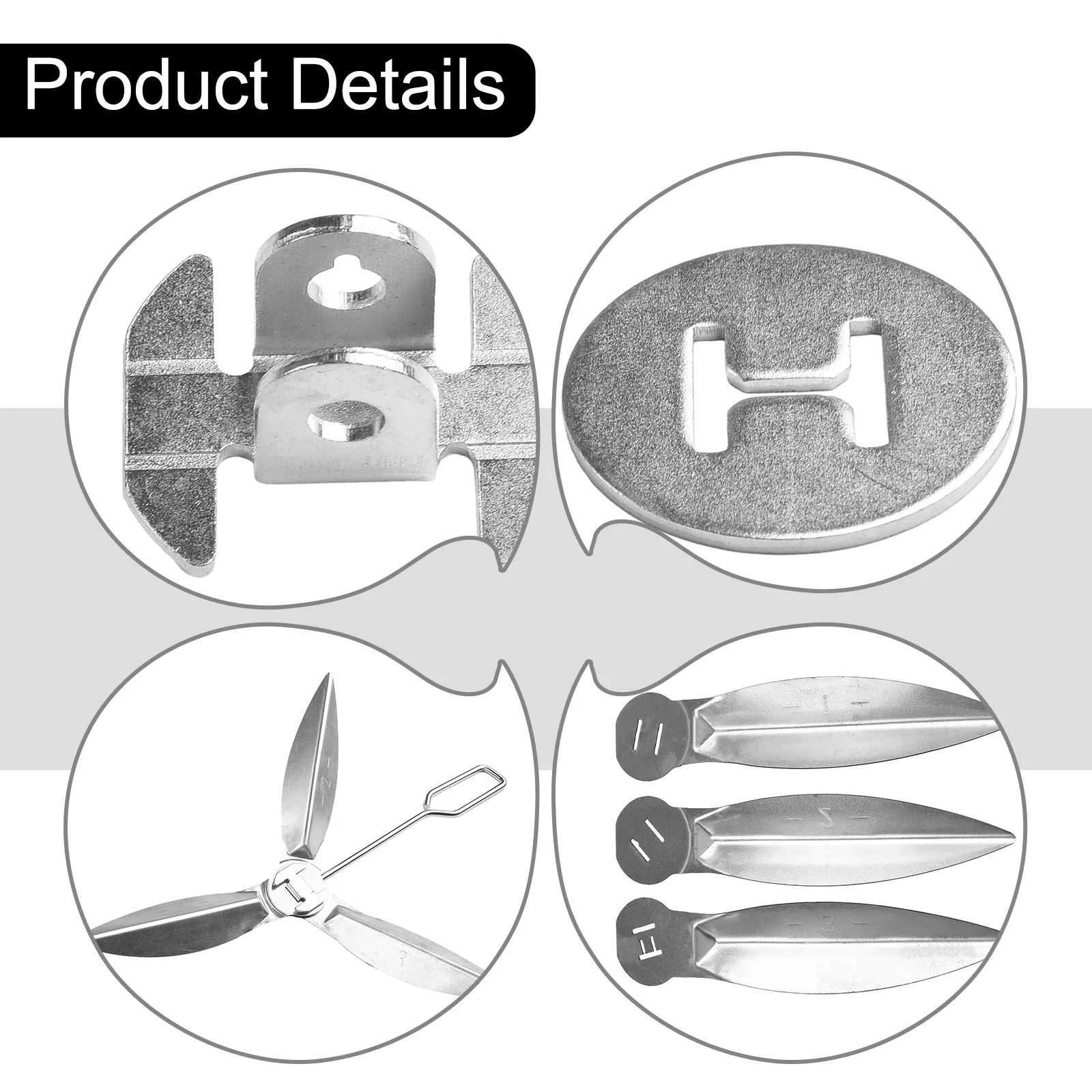 

Grills Cleaning Tool Cleaning System Kit Replacement Part Silver Sturdy 8-1/2-Inch Durable Easy To Assemble Iron