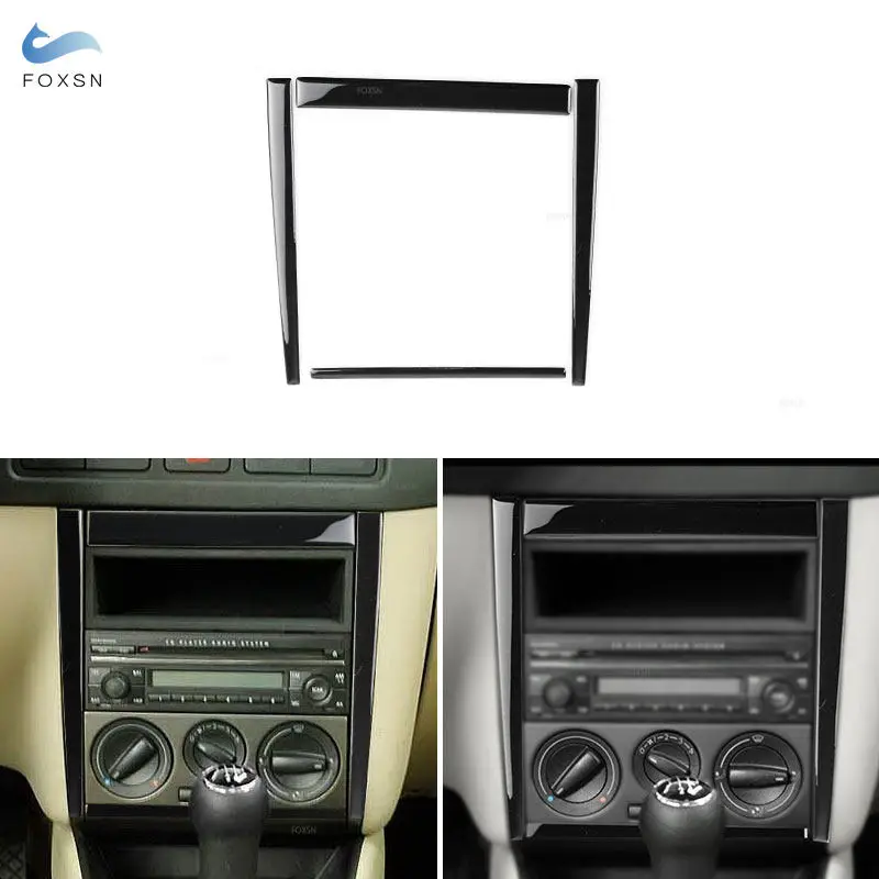 

Для VW Golf 4 Jetta Bora MK4 R32 Gti 1999 2000 2001 2002 2003 2004 Автомобильный центральный кондиционер, радиопанель, накладка