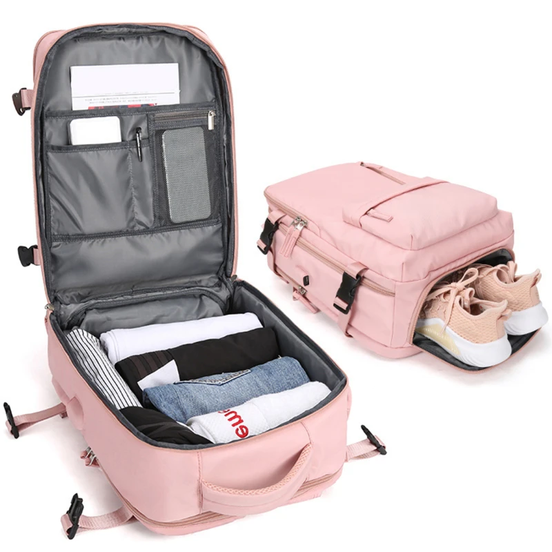 Travel Backpack for Women, Carry On Backpack,TSA Laptop Backpack Flight Approved, College Nurse Bag Casual Daypack for Weekender