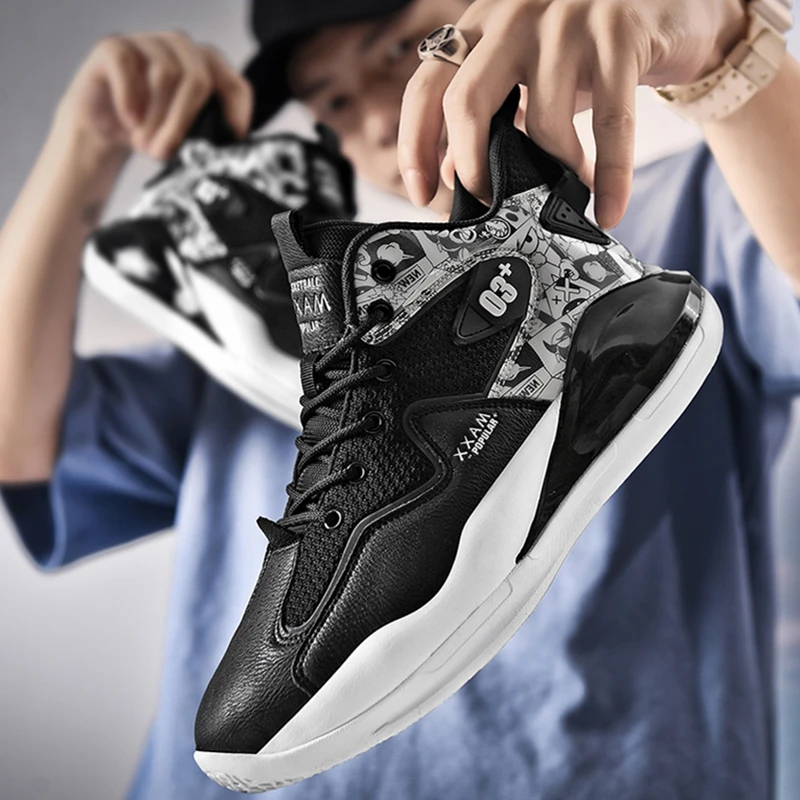 Casual Male Sneakers Breathable Light-absorbing 3D Flying Symphony Non-slip Outdoor Sports Tenis Athletic Training Running Shoes