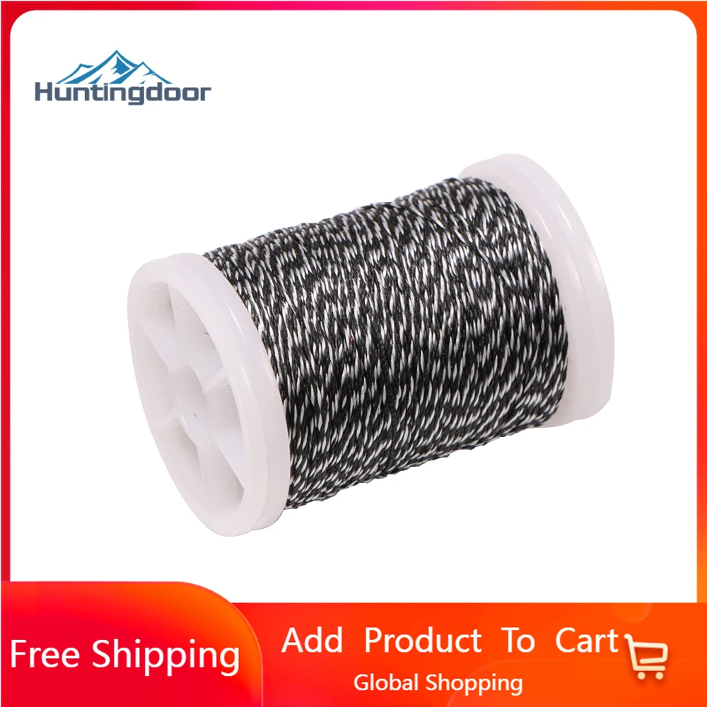 

Huntingdoor 110 Meter UPE 400D 3-ply Rope Protect your Bow String Diameter 0.4mm Archery Serving Thread Rope Protector