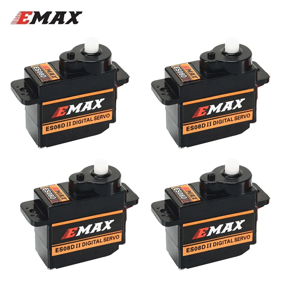 EMAX ES08D II 9g микро сервопривод пластиковая Шестерня аналоговый мини для моделей RC с