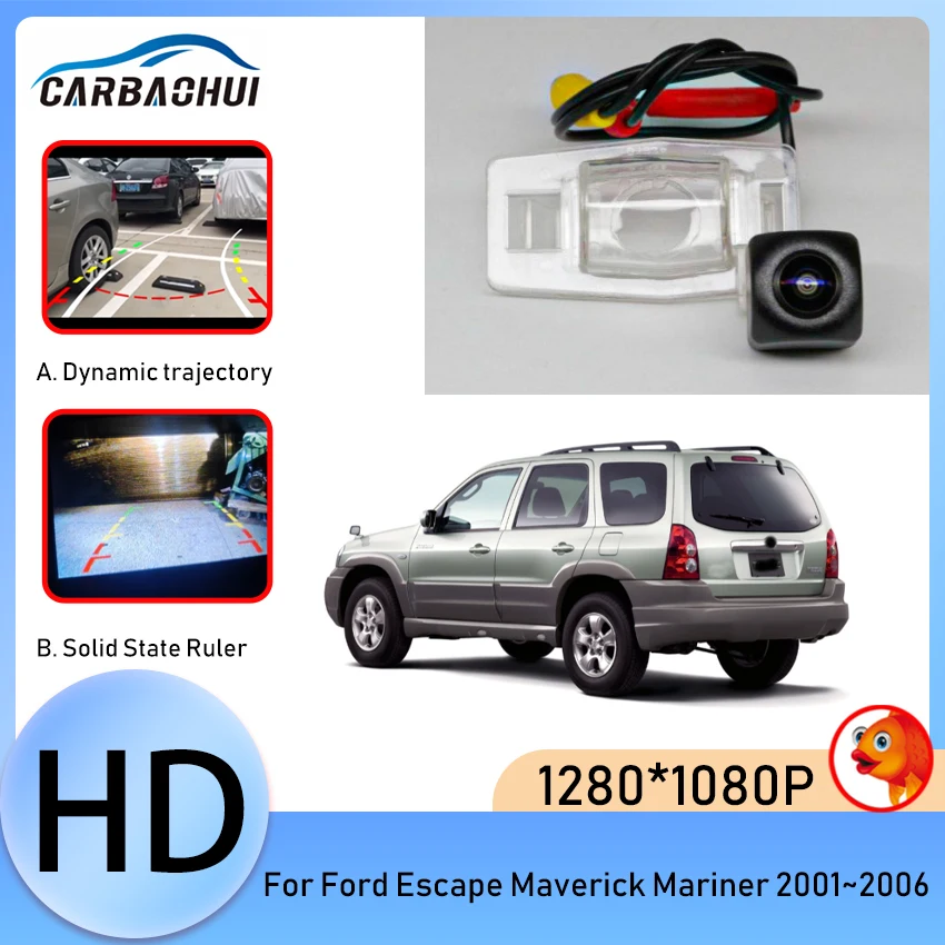 

Car Rear View Camera Reversing Park Camera For HD CCD Night Vision wire wireless For Ford Escape Maverick Mariner 2001~2006