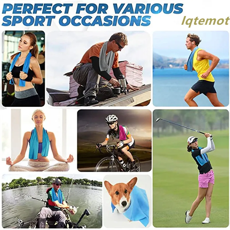 Супер впитывающее охлаждающее полотенце 80*30 см быстросохнущее мягкое дышащее