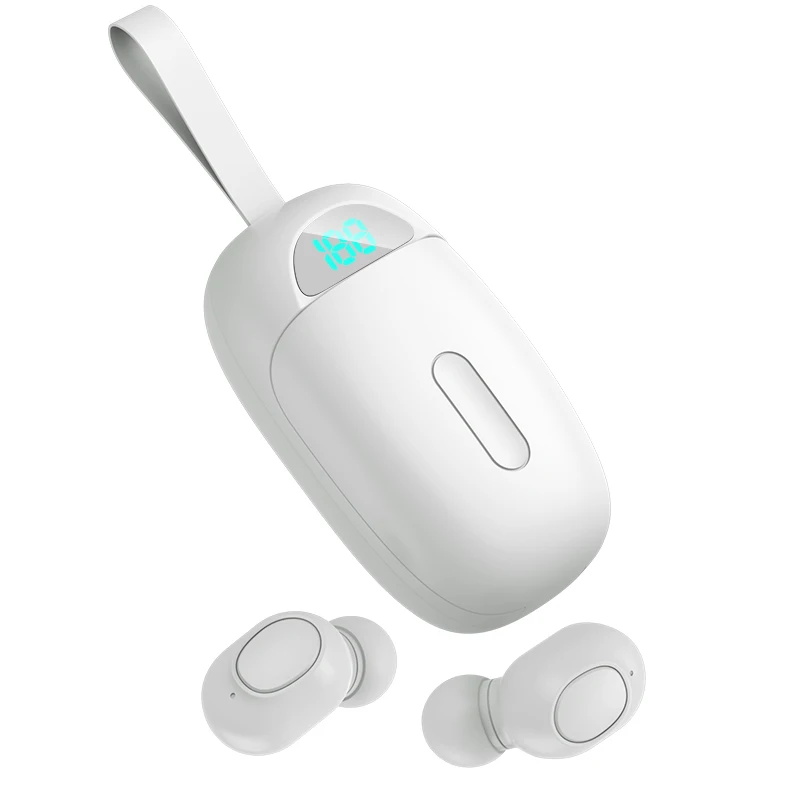 

JS25 Bluetooth-гарнитура TWS Беспроводная мини-гарнитура с цифровым дисплеем