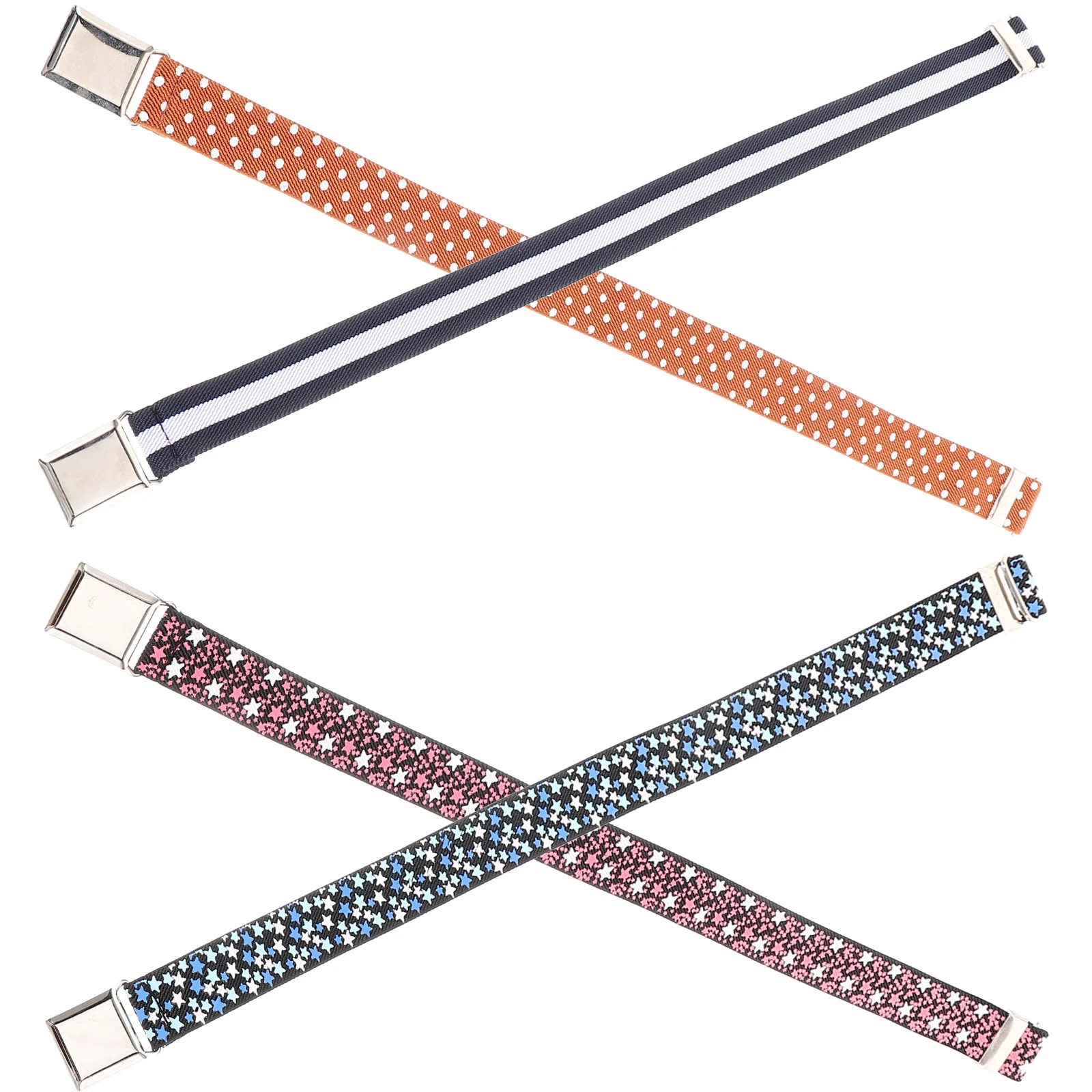 

4 шт., эластичные ремни для девочек и мальчиков