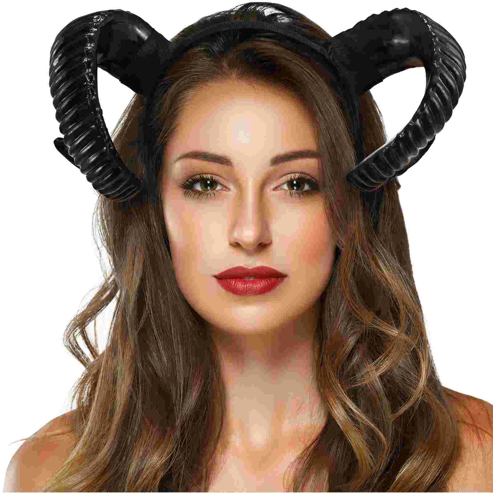 

Halloween Horns Headband Gothic Antelope Horn Hairhoop Cosplay Costume Horns Headpiece for Kids Adults Carnival clothing women