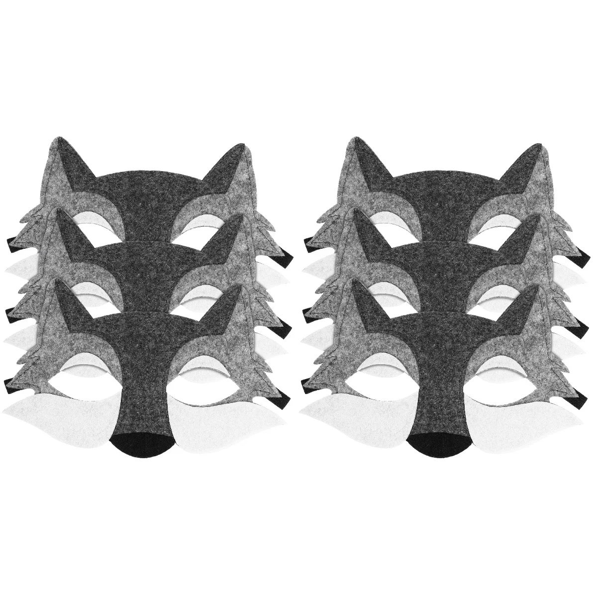 

6 шт., фетровое платье для детей