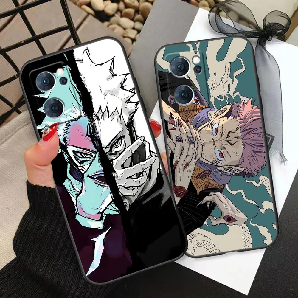 

Funda Coque Case For OPPO R15 R17 RENO 10 2 2F 3 4 5 RENO6 6Z 7Z ACE Z 7 REAL9 PRO Plus FINDX5 5G Case Anime Jiu-jitsu Kaisen