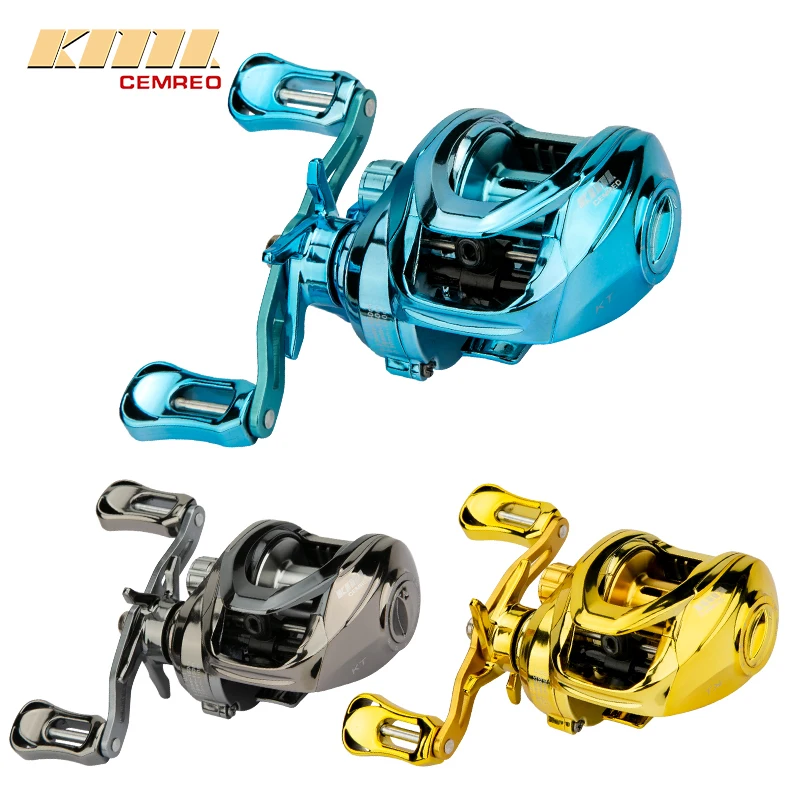 Катушка Для Приманки CEMREO Showy Colors 5 Кг Магнитная Тормозная Система Передаточное