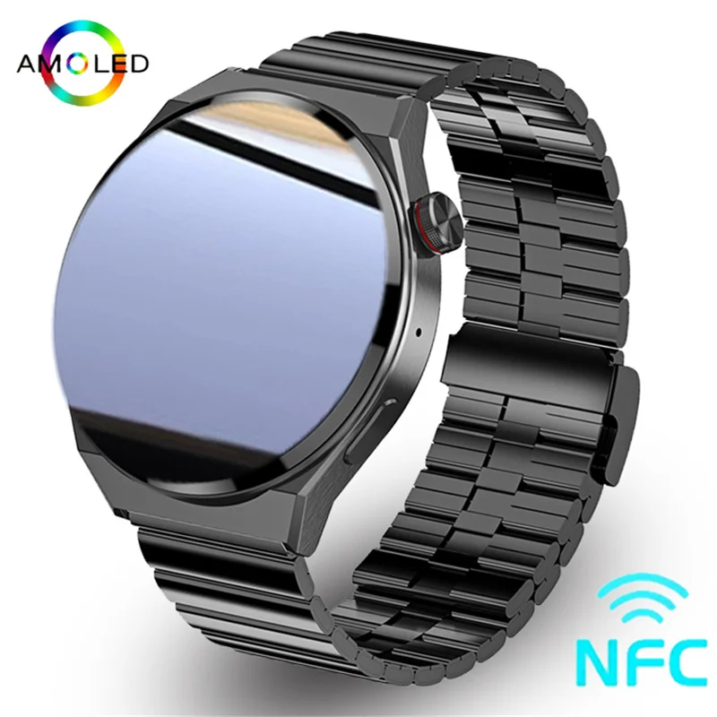 

2023 Smartwatch men's NFC True rate blood pressure Oxygen sleep monitoring Bluetooth call IP68 waterproof men's smartwatch + box