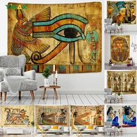 tapestry ancient egyptian tribal savage wall hanging blanket aesthetics trendy dormitory art home house decoration accessories