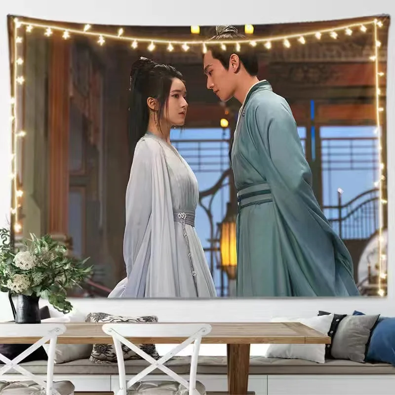 

Тканевый Декор для стен Ян Чжао Люси, постер для Фэн-Lanxi, для декорирования стен