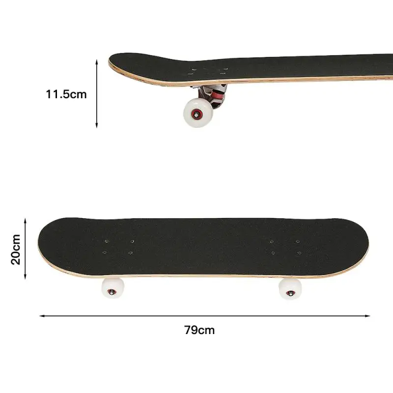 

Longboard Skateboard For Adult Teenager With 4 Wheels Beginner Maple Skate Board Cool Dancing Longboard Rocker Skateboard HWC