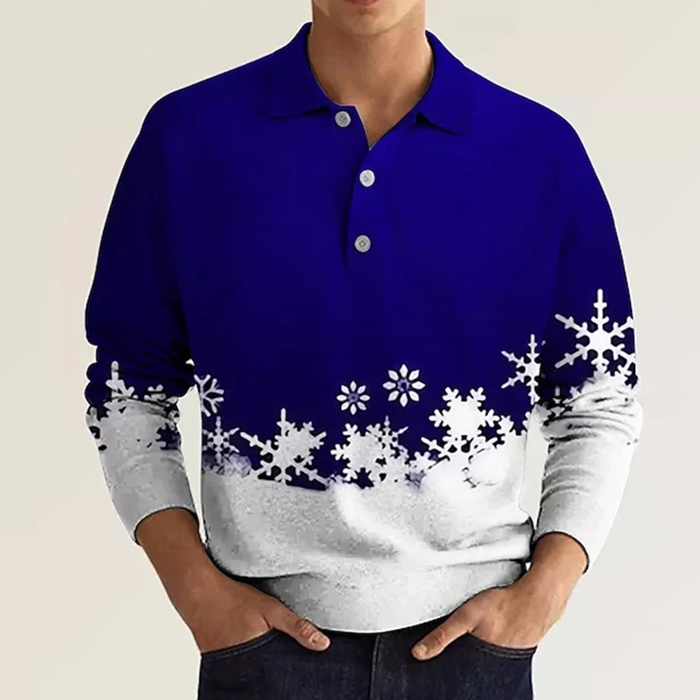 

Comfy Fashion Men Shirt Long Sleeve Printing Shirts Sports Spring 3D T-Shirts Autumn Tops Breathable Button Down