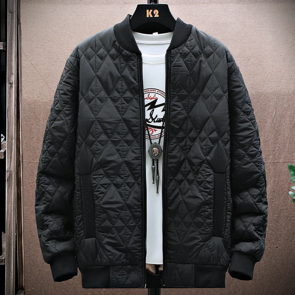 Autumn and Winter Men's Warm Jacket Fashion Casual Cotton Baseball Suit jacket