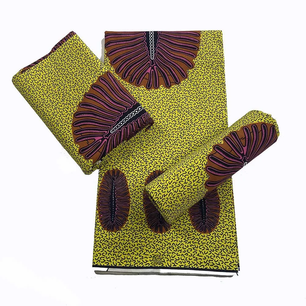 6 ярдов африканская восковая ткань Голландский стиль 100%