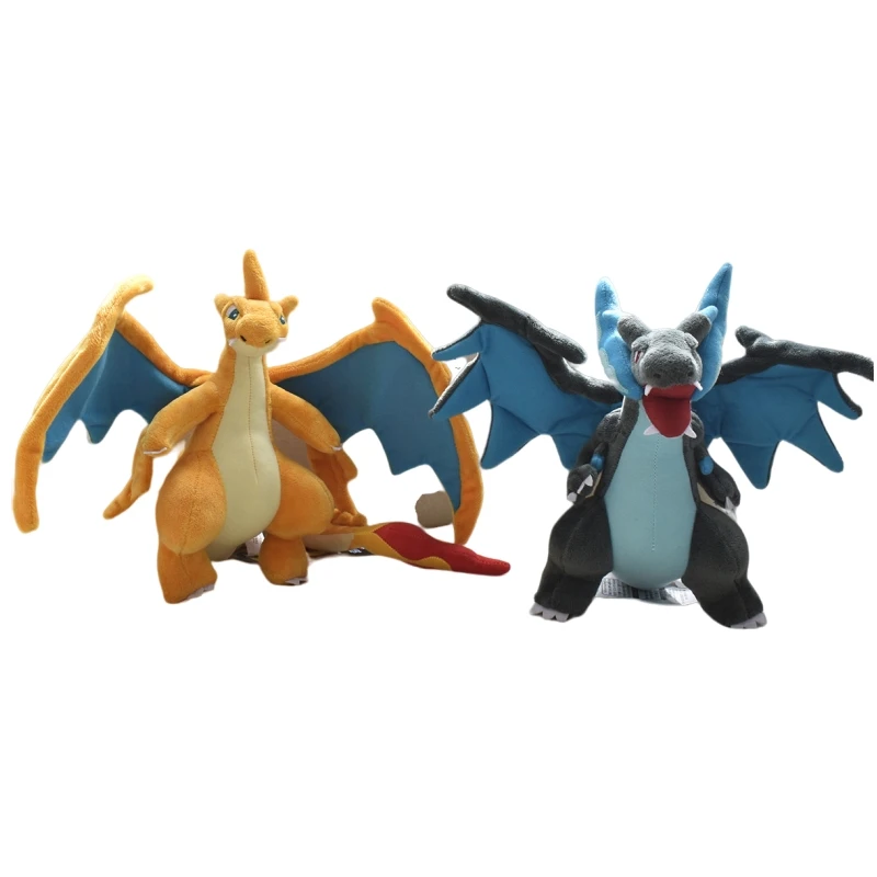 

23cm Mega Charizard XY Plush Toy Lovely Stuffed Cartoon Anime Plushies High Quality Pokemon Doll Pillow Cosplay Prop Xmas Gifts