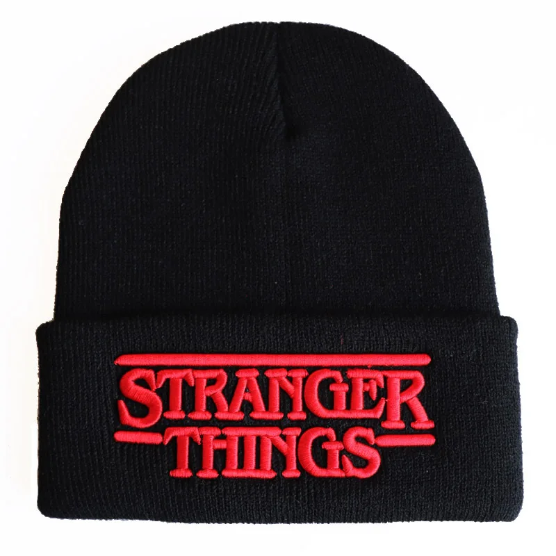 

Outdoor Dustin Montauk Stranger Things 4 Steve Jason Monster Cosplay Embroidered Knitted Hat Cycling Warm Cap Sports Prop Gift