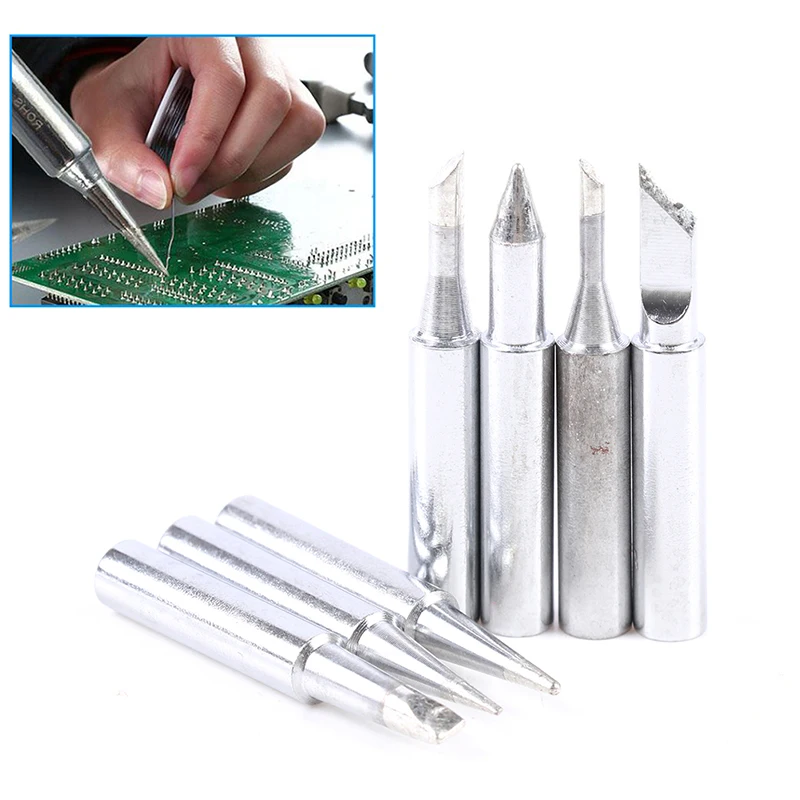 

Высококачественные бессвинцовые наконечники для паяльника, запасные наконечники 900M-T-I для паяльной ремонтной станции, наконечники для пая...