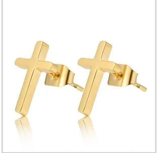 

ANGLANG Minimalist Metal Stud Earrings for Women Novel Design Bridal Wedding Earrings Delicate Girl Statement Female Jewelry