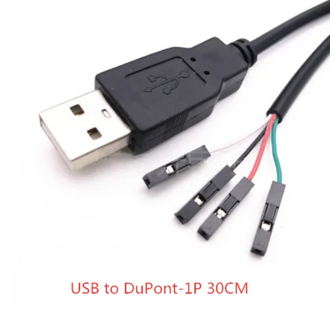 USB к 1,25/PH2.0/XH2.54-4P DuPont адаптер Удлинительный кабель для сенсорного экрана USB кабель для передачи данных