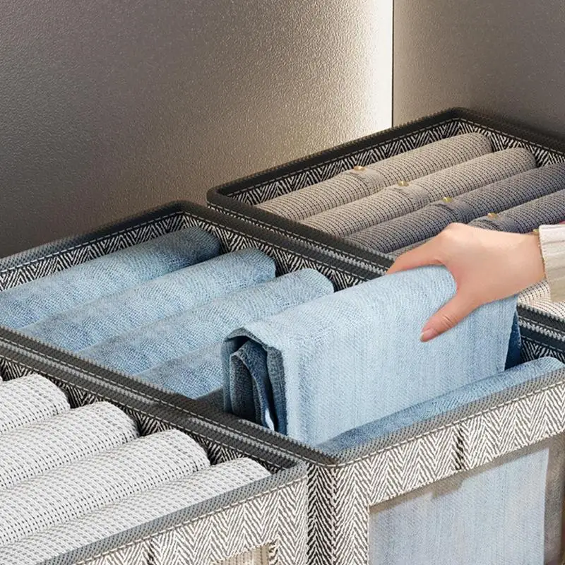 Складные контейнеры для хранения под кроватью вертикальные ящики прозрачные