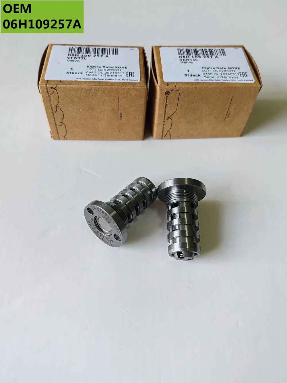 

OEM 06H 109257 Электромагнитный клапан управления распределительным валом 06H-109-257-A для VW Golf Passat Audi A4 TT Q5 A5 EA888 MK2 1,8 T/2,0 T