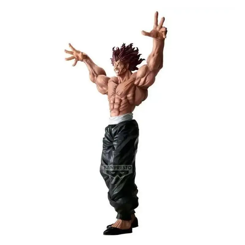 Фото Коллекционная фигурка Bandai Yujiro Hanma Baki Grandista The Strongest Creature Prize из ПВХ для фанатов аниме, официальная, в наличии №4