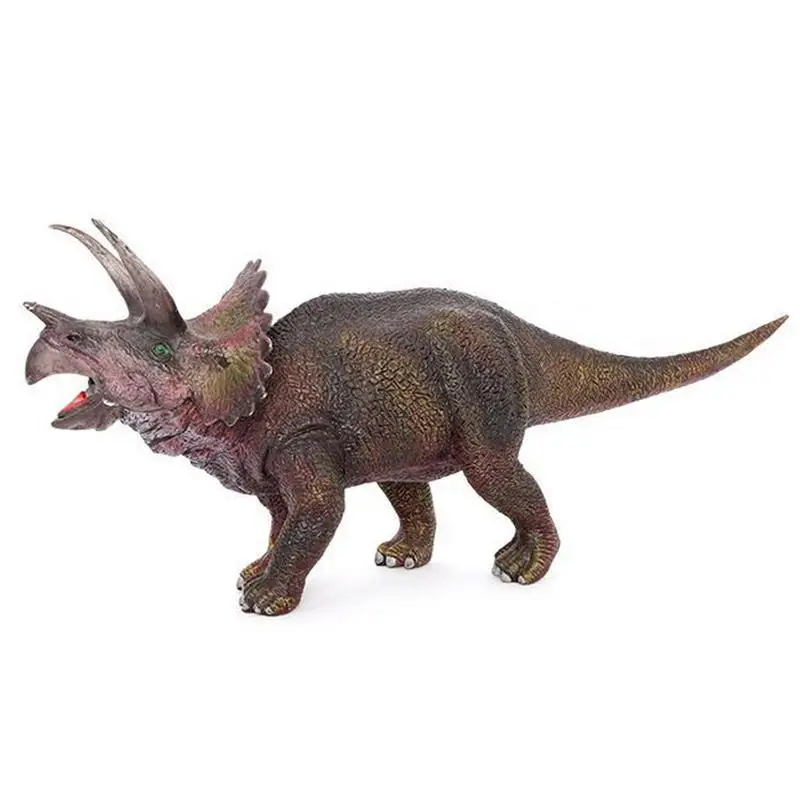 

Triceratops Figure Toy Dinosaur Toys For Kids With Movable Mouth Dinosaur Toys For Kids Realistic Figures Simulation Model
