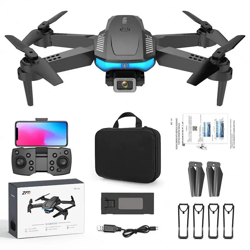 

Оптовая продажа F185 Pro с дроном Wifi Fpv препятствие Избегайте квадрокоптера Rc Droen Mini 4K камера Дрон