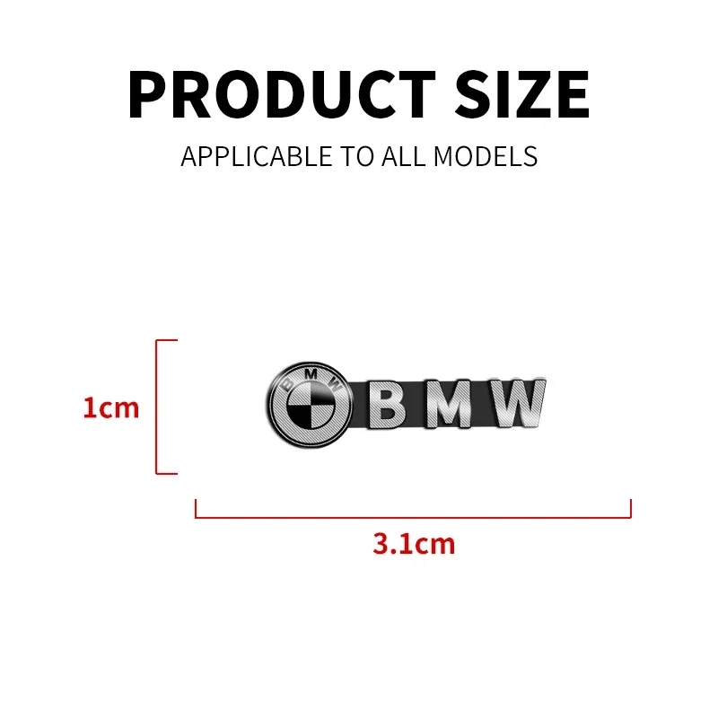 4 шт. автомобильное аудио украшение 3D алюминиевый значок эмблема наклейки для BMW X1