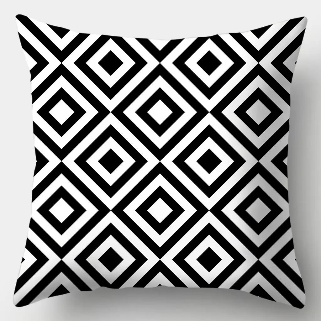 

Наволочка из полиэстера Black and White Series 40x40 см