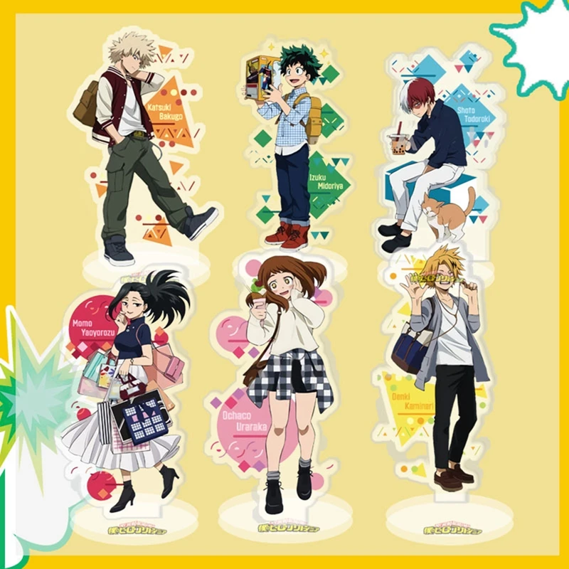 Аниме Мой герой Академия дневная дорога Izuku Todoroki Shoto Косплей модель тарелка стол