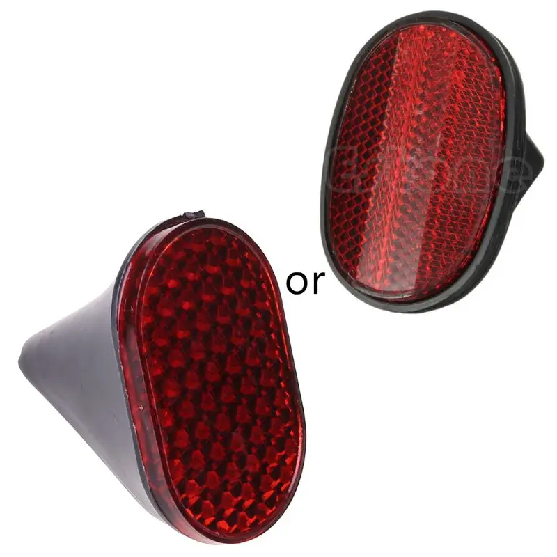 

Red Bicycle Rear Fender Safety Warnning Reflector Bike Tail Mudguard Reflective Light Night Cycling Accessories