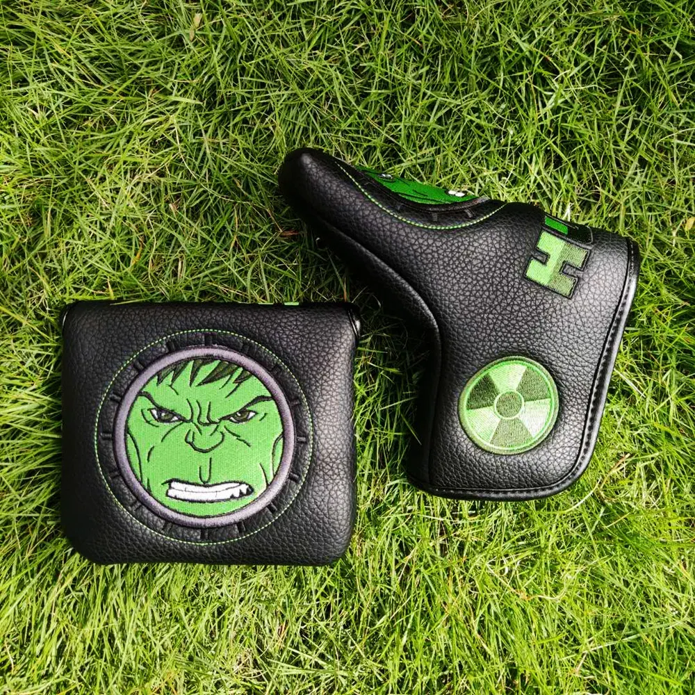 

Golf putter sleeve large square reinforced magnet suction domineering green monster Warcraft embroidery small semi-circle GOLF r