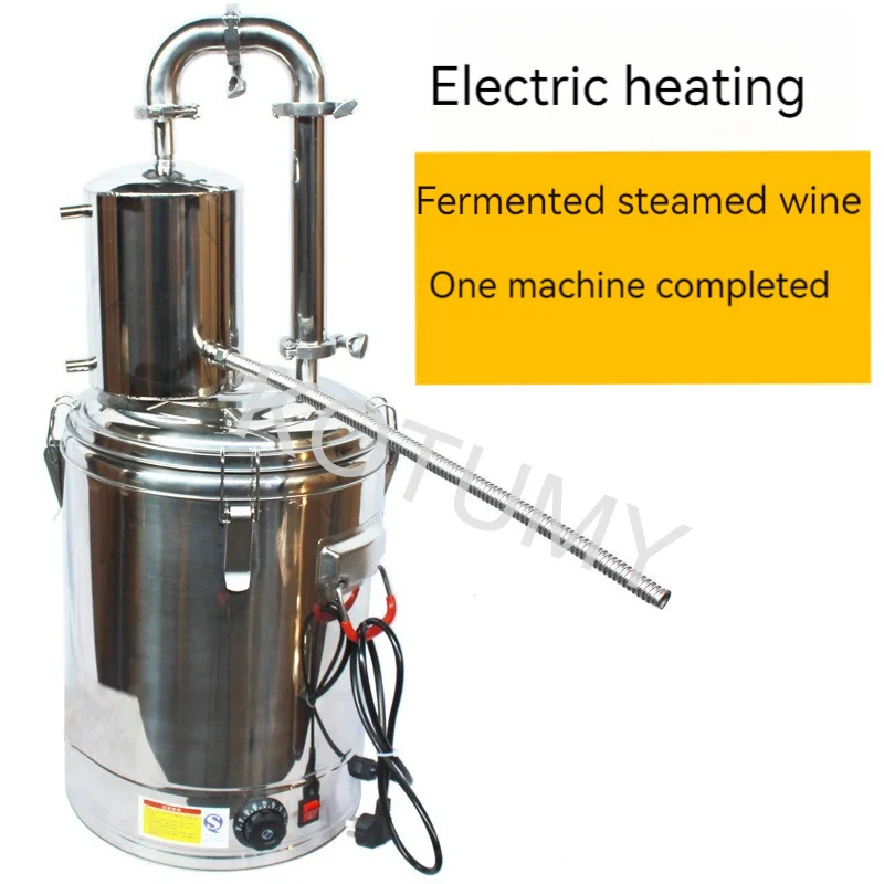 30L/40L/50L/60L Distiller Stainless Steel Bar Household Equipment Wine Limbeck Distilled Water Baijiu Vodka Maker Brew Whisky