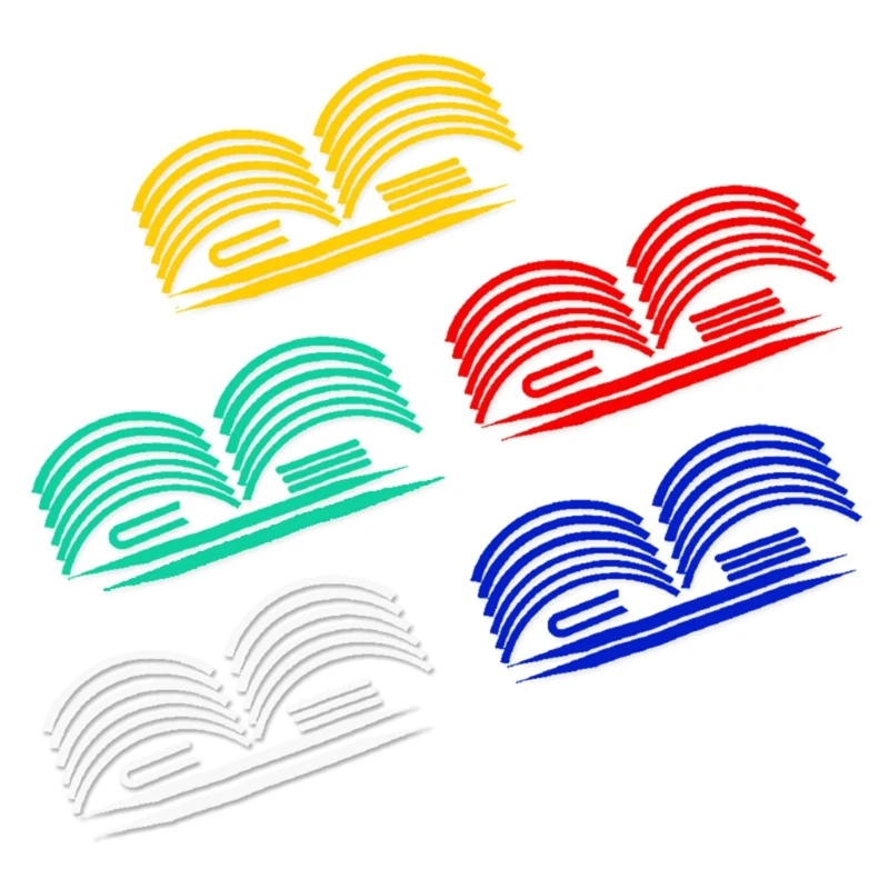 Ступица колеса электрического скутера Защитная светоотражающая наклейка Ночная