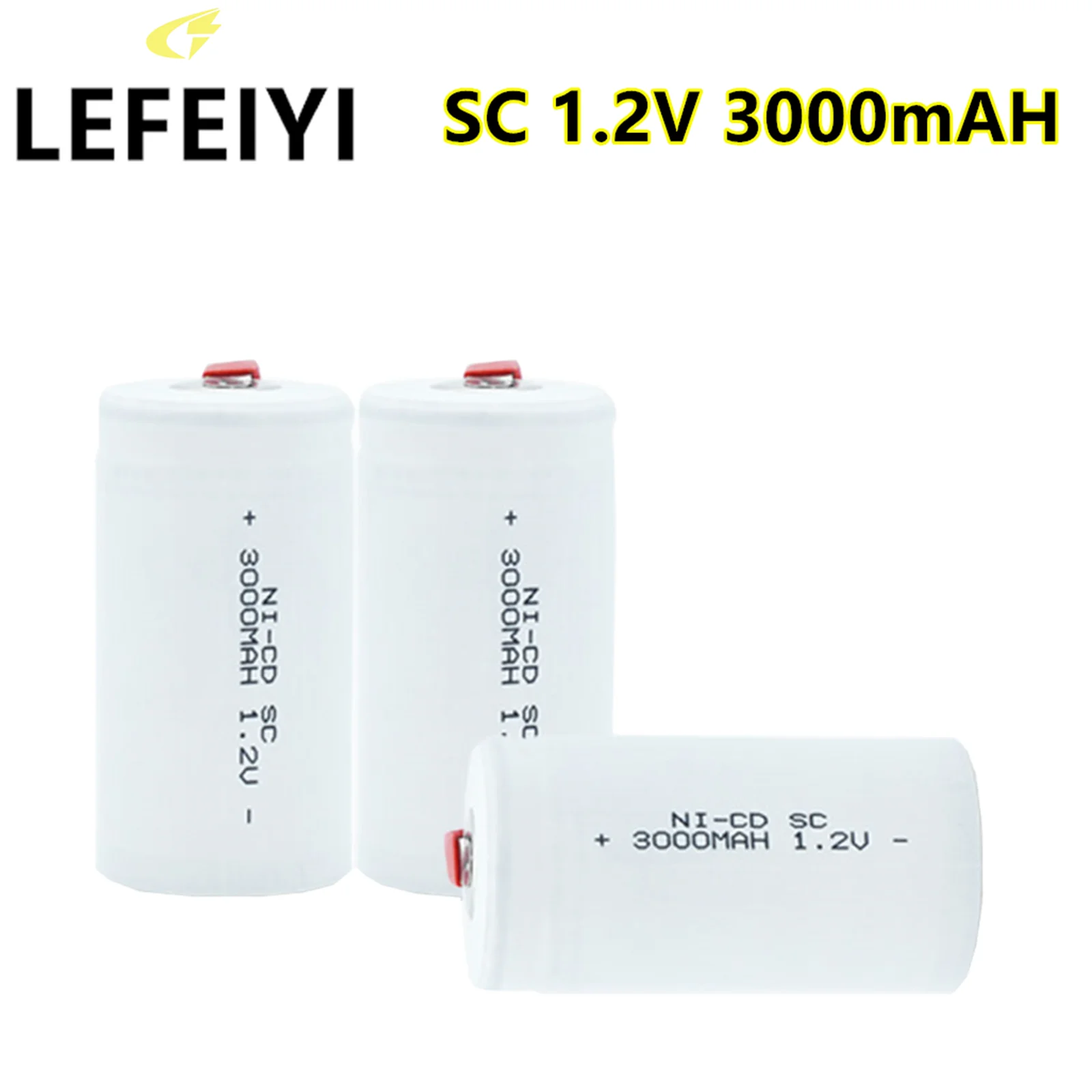 

SC1.2V 3000mah Original Screwdriver Electric Drill Batteries SC Ni-Cd Rechargeable Battey with Tab Power Tool NiCd SUBC Cells