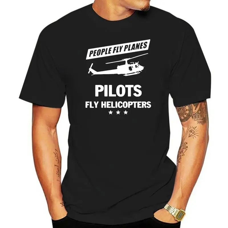 

Men t shirt people planes pilots fly helicopters Printed Cartoon t-shirt novelty tshirt women
