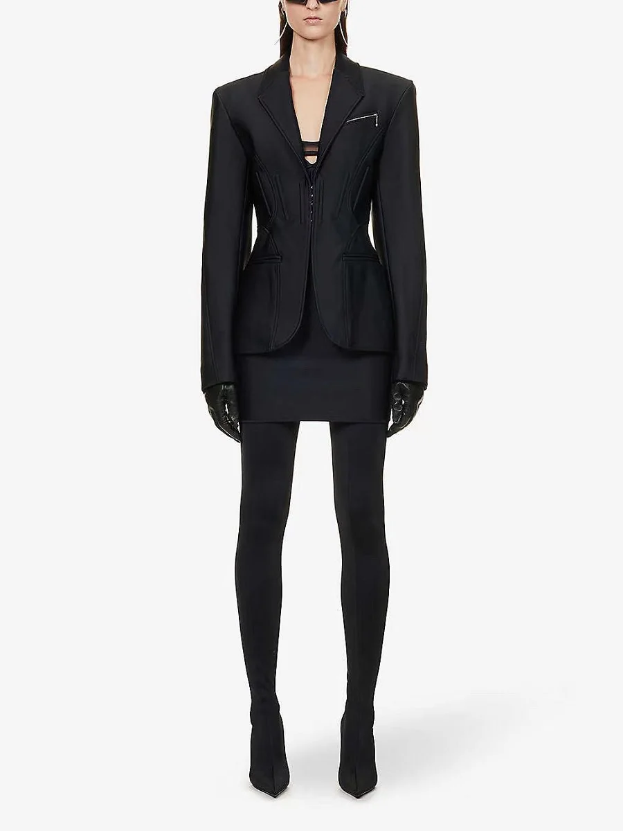 

Куртка Женская атласная в стиле пэчворк, с Бюстье