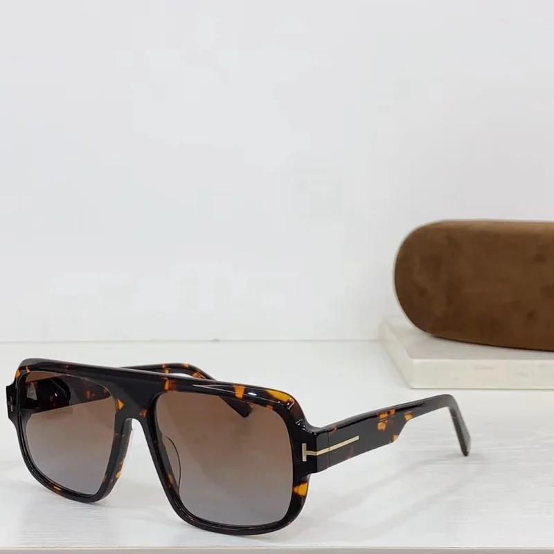 Модные брендовые квадратные очки для женщин и мужчин Tom 1101 классические