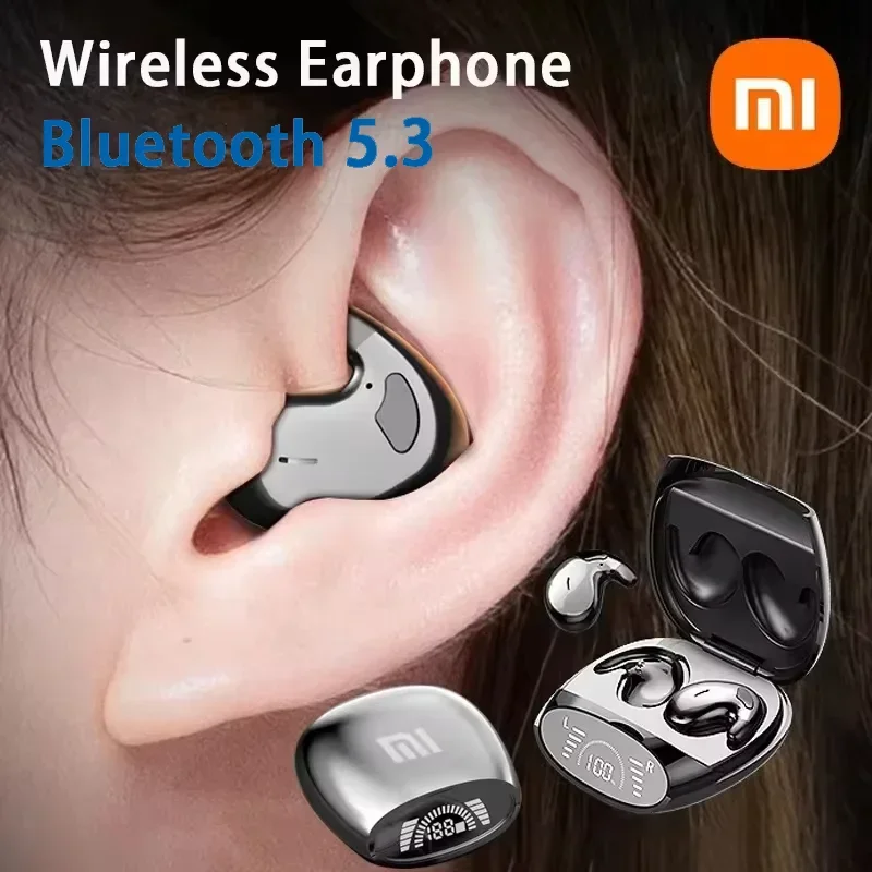 Фото Оригинальные беспроводные Bluetooth 5,3 наушники Xiaomi MD528 с шумоподавлением, спортивные наушники для бега, водонепроницаемые наушники-вкладыши №2