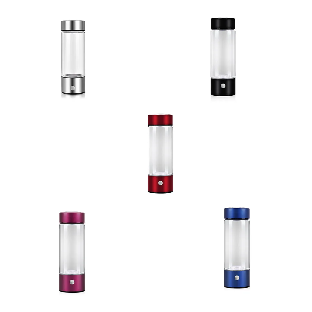 

Бутылка для воды водородная перезаряжаемая с USB-зарядкой, 420 мл